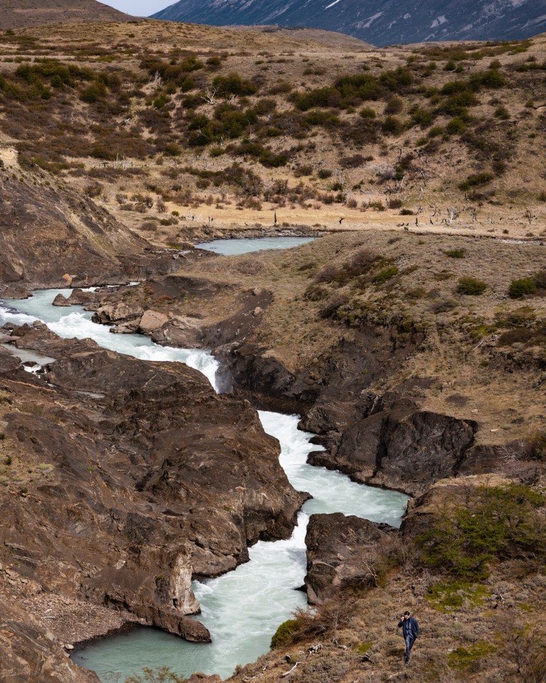landscape of Torres del Paine