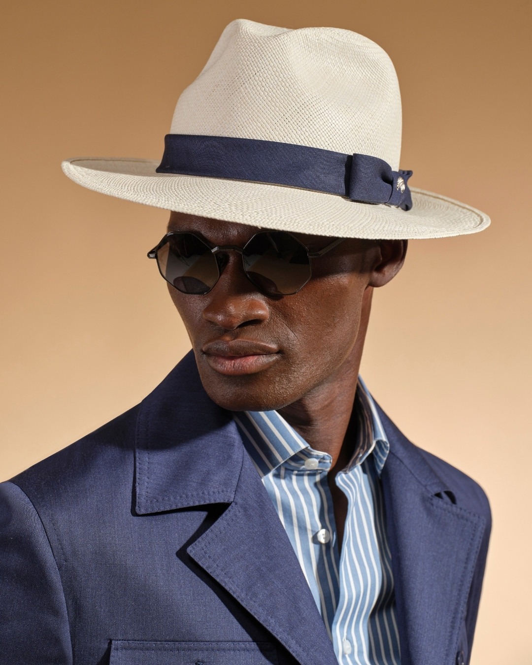 Five pocket jeans, cotton, polyester and elastane blend